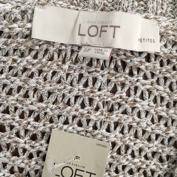 LOFT | Crocheted Cardigan Top - Picture 4 of 8